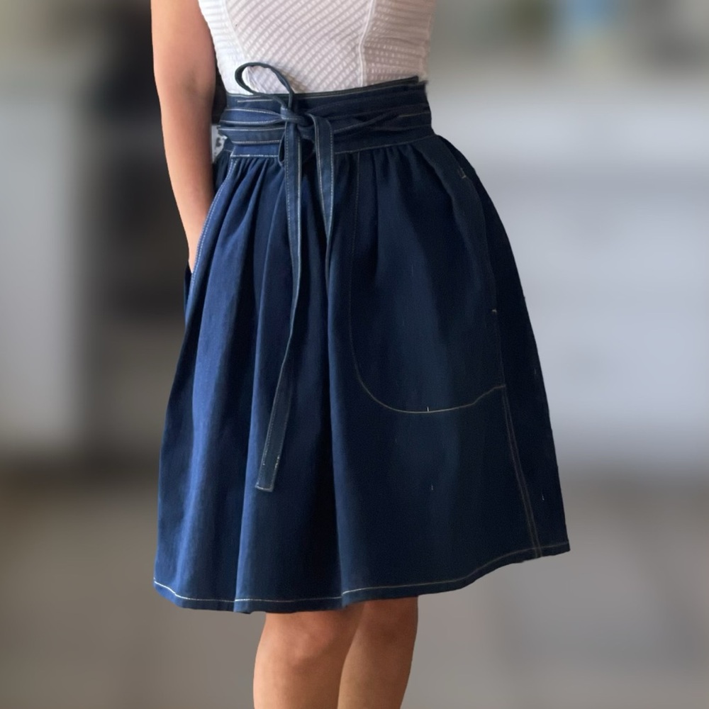 Marc Jacobs Denim wrap skirt size 4